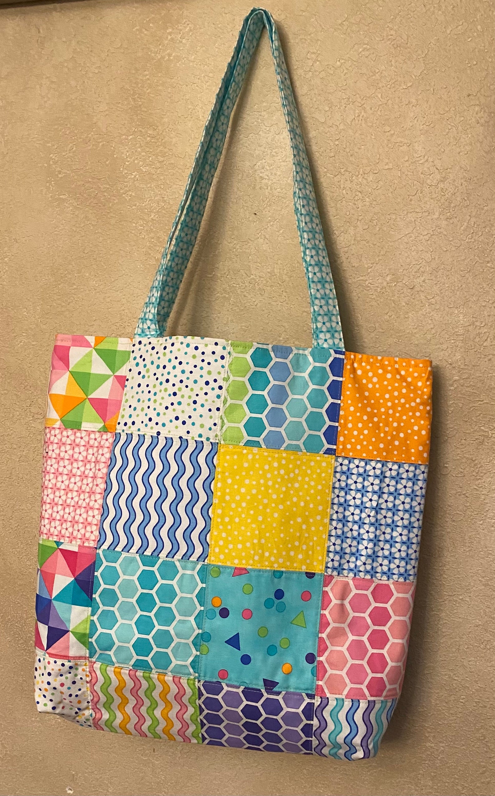 Moda Charm Street Market Tote Kit DIY bag Kit Confetti | Etsy