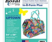 Bosal Double-Sided Fusible foam interfacing - great for making bags - featured in the Hauler and Uptown Bag - 54 inx58 in. - Fusible foam