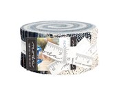 Moda Fabric - Indigo Blooming - by Debbie Maddy for Moda - Jelly Roll - 48090 JR - 2 1/2 inch strips 42 ct - Cotton fabric - Pre-cuts