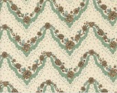 Moda Fabric - Foraged, Found and Hand Me Down - Fancy That Design House by Stephanie Silwinski - zigzag design  - 45634 33 - 1/2 yard