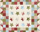 Twinkle Boxed Quilt Kit by Sweetwater for Moda - Quilt size 56"x56" -Emmit and Ivy fabric by Sweetwater included for top & binding-Boxed Kit