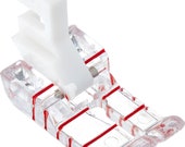 Little Foot 1/4" presser foot for low shank machines - fits Featherweight 221 - Presser foot for quarter inch seam allowance when piecing