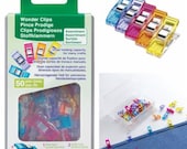 Clover Wonder Clips - 50 ct. - Assorted Colors