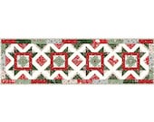 A Little Christmas Boxed Table Runner Kit by Beverly McCullouigh for RBD - size 18"x60" Mistletoe and Holly fabric incl for runner & binding