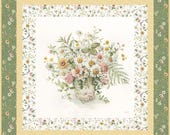 Love Me More Quilt Kit with Love Me More Fabric by Lisa Audit RBD-58"x56" - incl fabric for quilt top & binding - Green print border