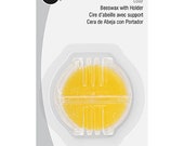 Dritz Beeswax with plastic holder - Prevents thread from tangling when hand sewing - Will not stain or discolor thread - Hand sewing notion