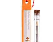 Tulip's Betweens Needles - Sizes 9 - 6 count - hand quilting needles - Large needle eye - flexible and warp resistant-smoothly thru fabric