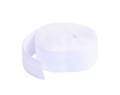 Fold Over Elastic - By Annie - Nylon - 20 mm. (3/4 inch) - white - 2 yards - Fold Over Elastic