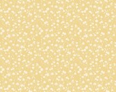 Riley Blake Fabric - Love Me More - by Lisa Audit - C15635 - color yellow tonal - 1/2 yard - yellow with light yellow flowers - Riley Blake