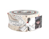 Moda Fabric - Cozy Wonderland - Fancy That Design House - Jelly Roll  - 45590 JR - 2 1/2" strips - 42 strips - Christmas fabric
