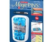 Magic Pins - 1 3/4" sharp straight pins with Heat-resistant grips