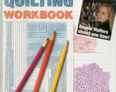 Free-Motion Quilting Workbook by Angela Walters - Includes graph paper to plan and practice Machine Quilting - Paperback – 2014 new-46 pages
