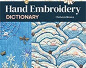 Hand Embroidery Dictionary by Christen Brown - Reference Book for Hand Embroidery - paperback - 160 pages