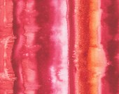 Moda Fabric - Starflower Christmas by Create Joy Project - 8484 14 - Cotton Fabric - red tie dyed stripe - 44" wide - 1/2 yard