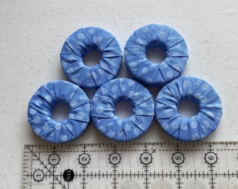 Pattern Weights for Sewing or Just holding your book open!! - 5 count Blue fabric - fabrics will vary - Always blue