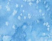 Moda Fabric - Floribunda 8433 108 - Create Joy Project by Laura Muir -Skylight blue - a marble look solid - Cotton Fabric - 44" - 1/2 yard
