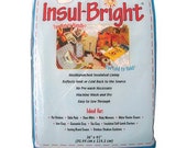 InsulBright Batting 1yd x 45" #6345 Warm Company - Insulating Thermal lining (batting) with silver heat reflective side - Insul-bright