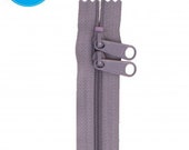 By Annie Double-Slide 40" Handbag Zipper - Nylon Coil - Great for bags and carriers - Color natural - 40" handbag zipper