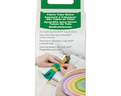 Clover Fabric Tube Maker - Create fabric tubes for jelly roll rugs, bowls, baskets, and more! A 4 part plastic tool to make fabric tubes