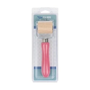 It's Sew Emma Tea Rose Seam Roller - Quick Press Seam Roller - Press seams while you sew - wooden handle and wheel to press seams