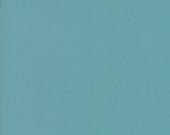 Moda Fabric - Bella Solids - Teal- 1/2 yard - 9900 87 - Teal - Cotton Fabric
