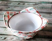 Bowl Cozy - A Paper card pattern by Caroline Moore - make a microwave Bowl Cozy - Paper pattern card - Template tool listed separately