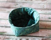 Simple Basket - A Paper card pattern by Caroline Moore - make a simple fabric Bowl - Paper pattern card - Template tool listed separately