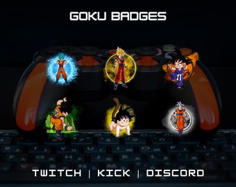 Twitch Fictional Badges | Bit Badges | Sub Badges | Character Badges | Anime Badges | Premade Badges | Twitch Graphics.