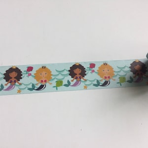 Mermaid planner washi tape sample 18&quot;