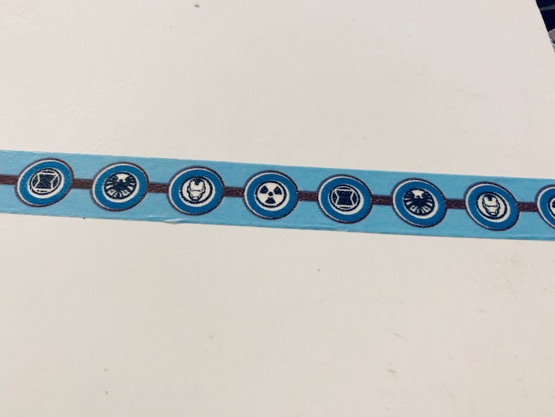 Avengers planner washi tape sample 18\u201d