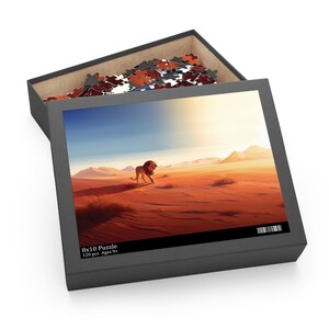 Desert King Jigsaw Puzzle | Gift For Puzzle Lovers | Relaxing Puzzle | 120, 252, 500 piece puzzle