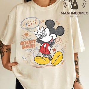 Vintage Mickey Mouse T-Shirt, Disney Mickey Shirt, Disney Trip Shirt, Disney Vacation Shirt, Disneyland Matching Shirt, Disneyworld Shirts
