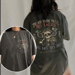 Vintage Pirates Of The Caribbean Dead Men Tell No Tales Shirt, Yo Ho Yo Ho Pirates Life For Me, Disney Pirate Shirt, Disney Cruise Shirt