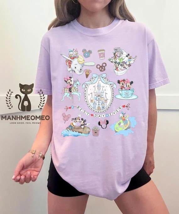 Coquette Bow Disney Magical Castle Shirt, Best Day Ever Shirt, Mickey and Friends Summer Cruise 2025 Shirt, Disney Vacation Shirt