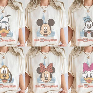 Disneyworld Family Vacation Shirt: Mickey and Friends Castle Tee