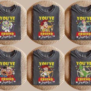 You've Got A Friend In Me Toy Story Characters Shirt, Disney Toy Story Shirt, Family Vacation Shirt, Toy Story Birthday Shirt, Disney Shirt