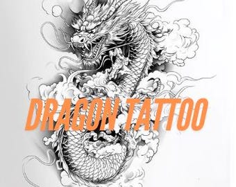 5 Drachen Tattoo Muster