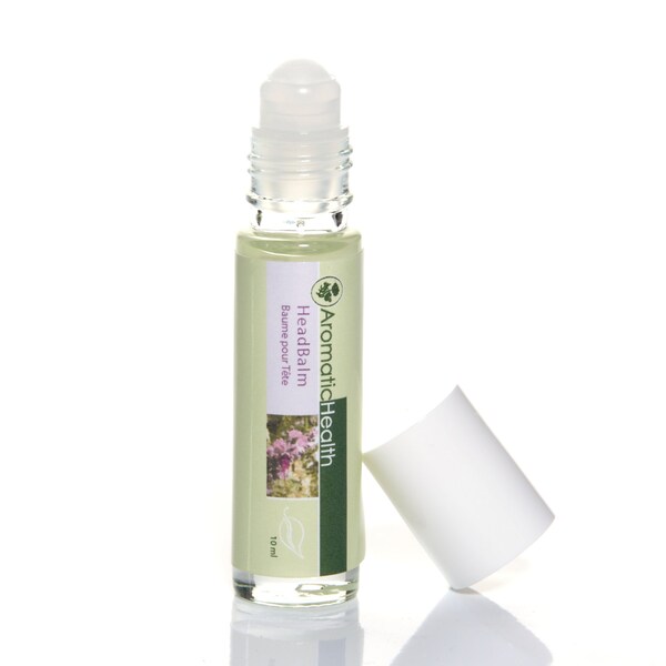 HeadBalm Roll On Aromatherapy Lavender Peppermint Self Care Essential Oils Natural Product