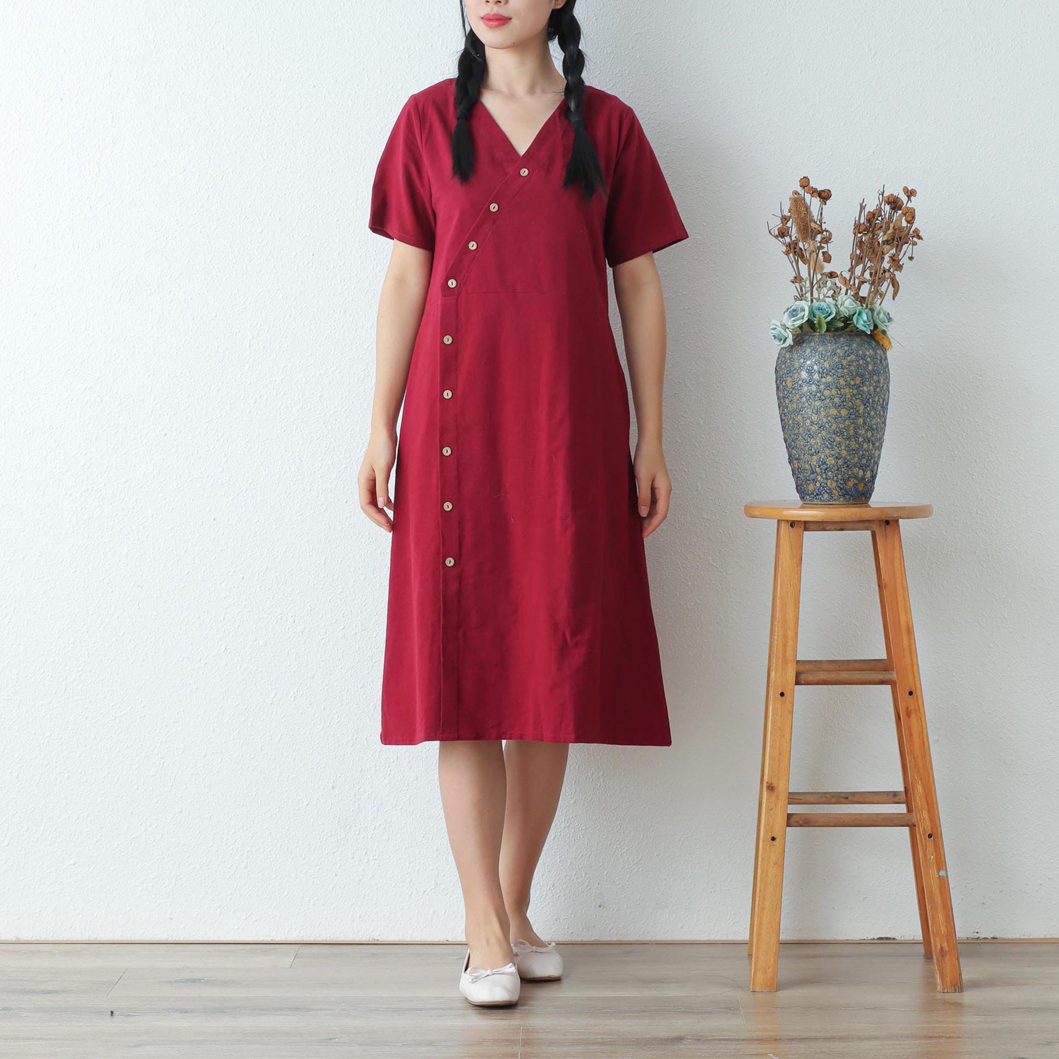 white christmas dresses Buy The Work Edit. Bagh Print Cotton Wrap Dress