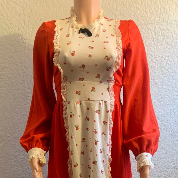 1960s Prairie Dress
