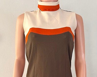 1960s Mod Mini Dress