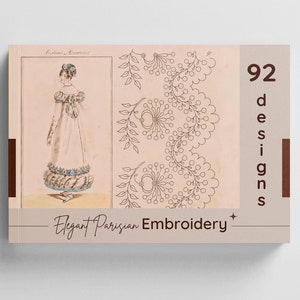 19th Century Embroidery Fashion