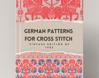 Duits vintage borduurboek