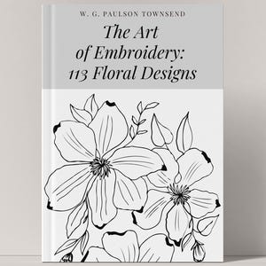 Embroidery Book 113 Floral Designs