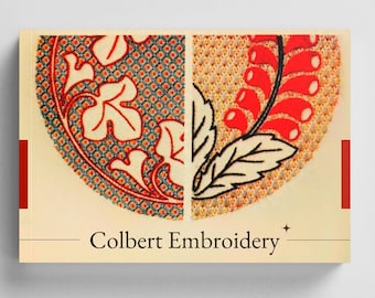 Colbert embroidery Book