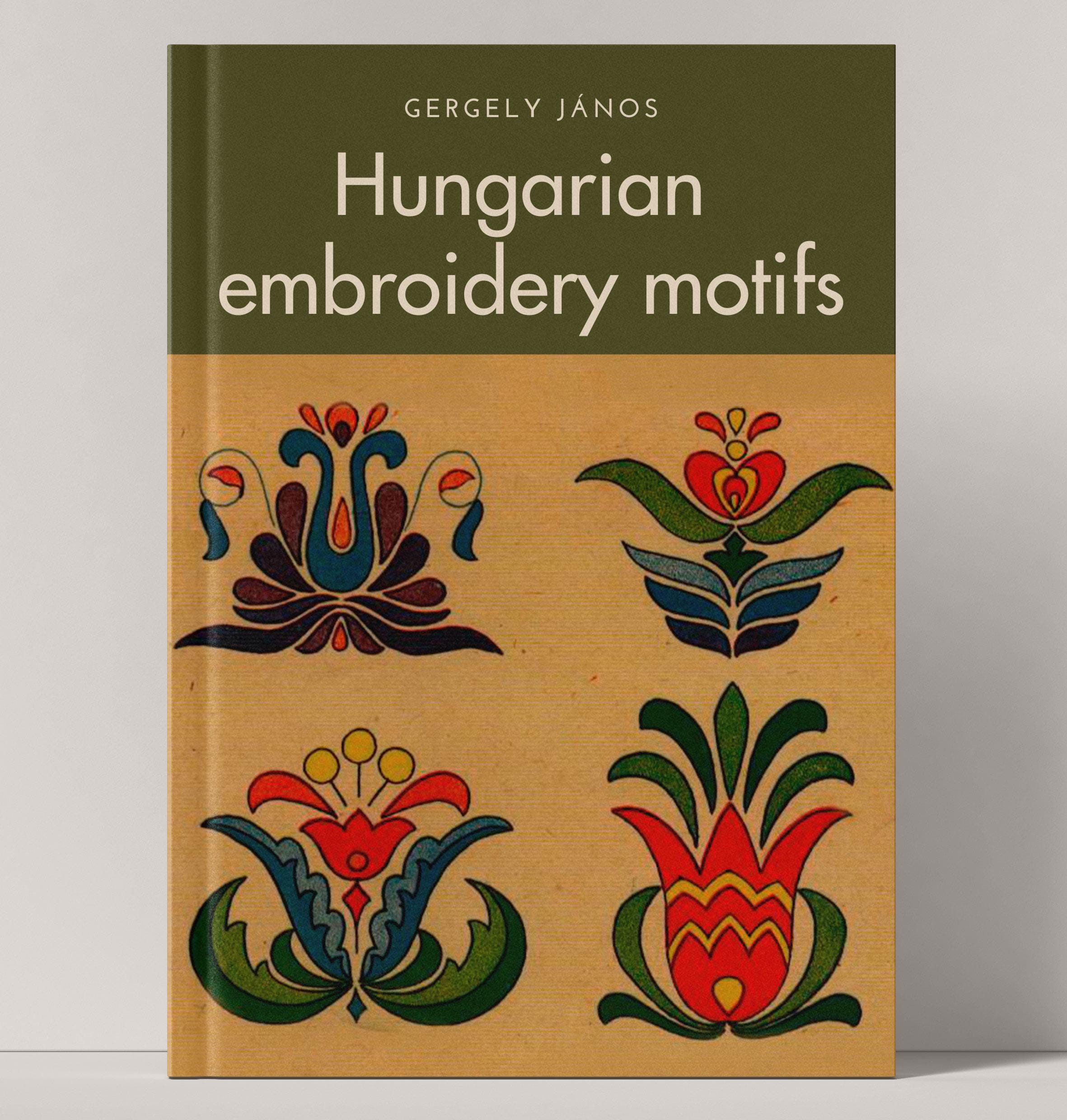 Hungarian embroidery motifs Book