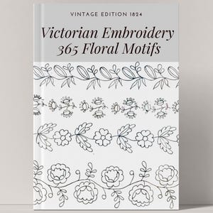 Victorian Embroidery Pattern Book