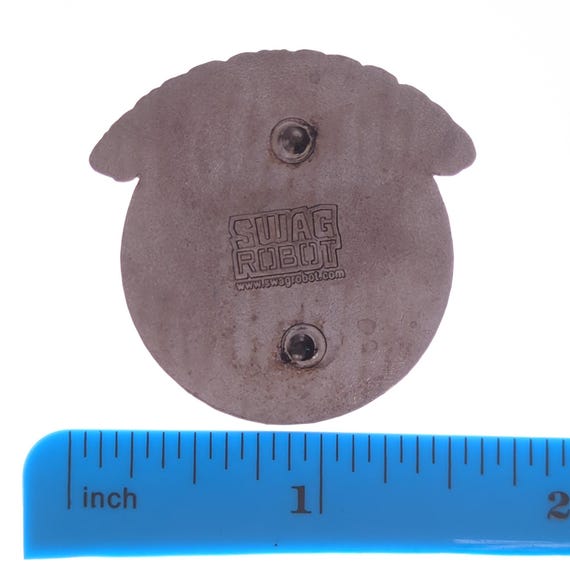 Swag Robot Did I Drop That? Enamel Lapel Pin - image 2