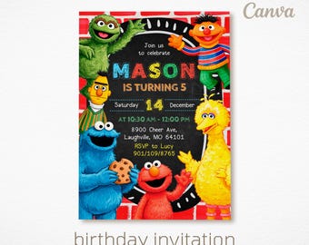 Printable kids birthday invitation, 1st editable invitation, first birthday party invite, second birthday party digital template