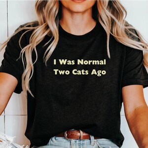Crazy Cat Lady Fun Cat Shirt for men and women cat lover shirt for crazy cat lady gift idea for pet owners funny cat shirt for cat mom